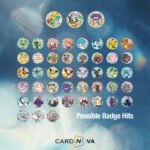 2026 Pokemon Gem Badge Set - Image 3